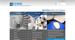 Desktop Screenshot of eswm.de
